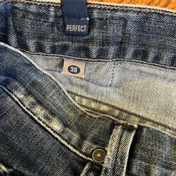 Citizens Of Humanity Blue Straight Jeans Versatile Style - Picture 4 of 5